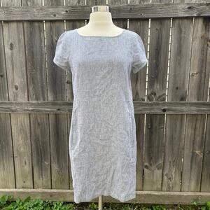 Eileen Fisher • Hemp & Organic Cotton Shift Dress